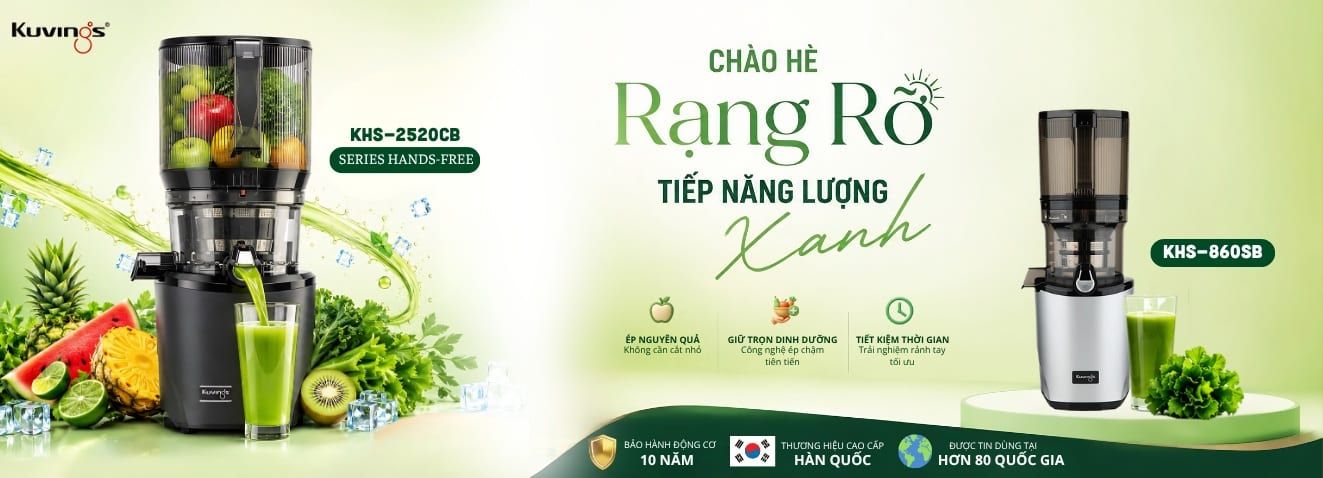 Kuvings sale tưng bừng chào hè
